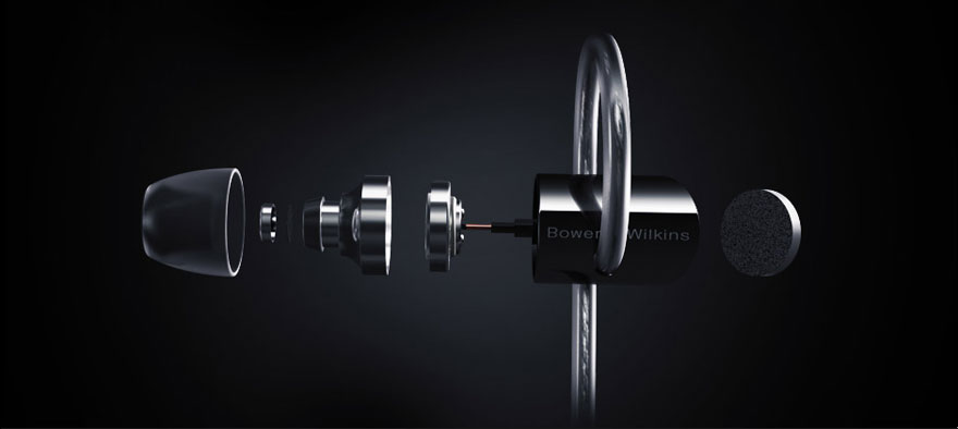 auriculares bowers wilkins c5 despiece