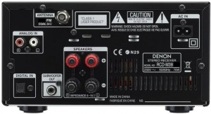 conexiones Denon DM39